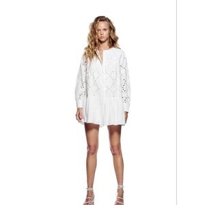 Zara White Mini Dress